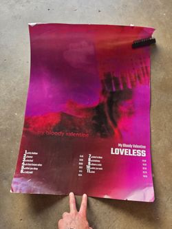 My Bloody Valentine Loveless Promo Poster