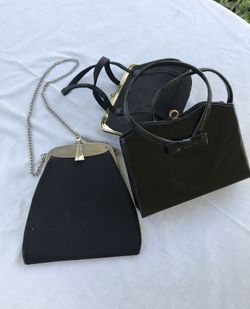 1930s Art Deco PURSE & two 1950s Purses * Lot of 3