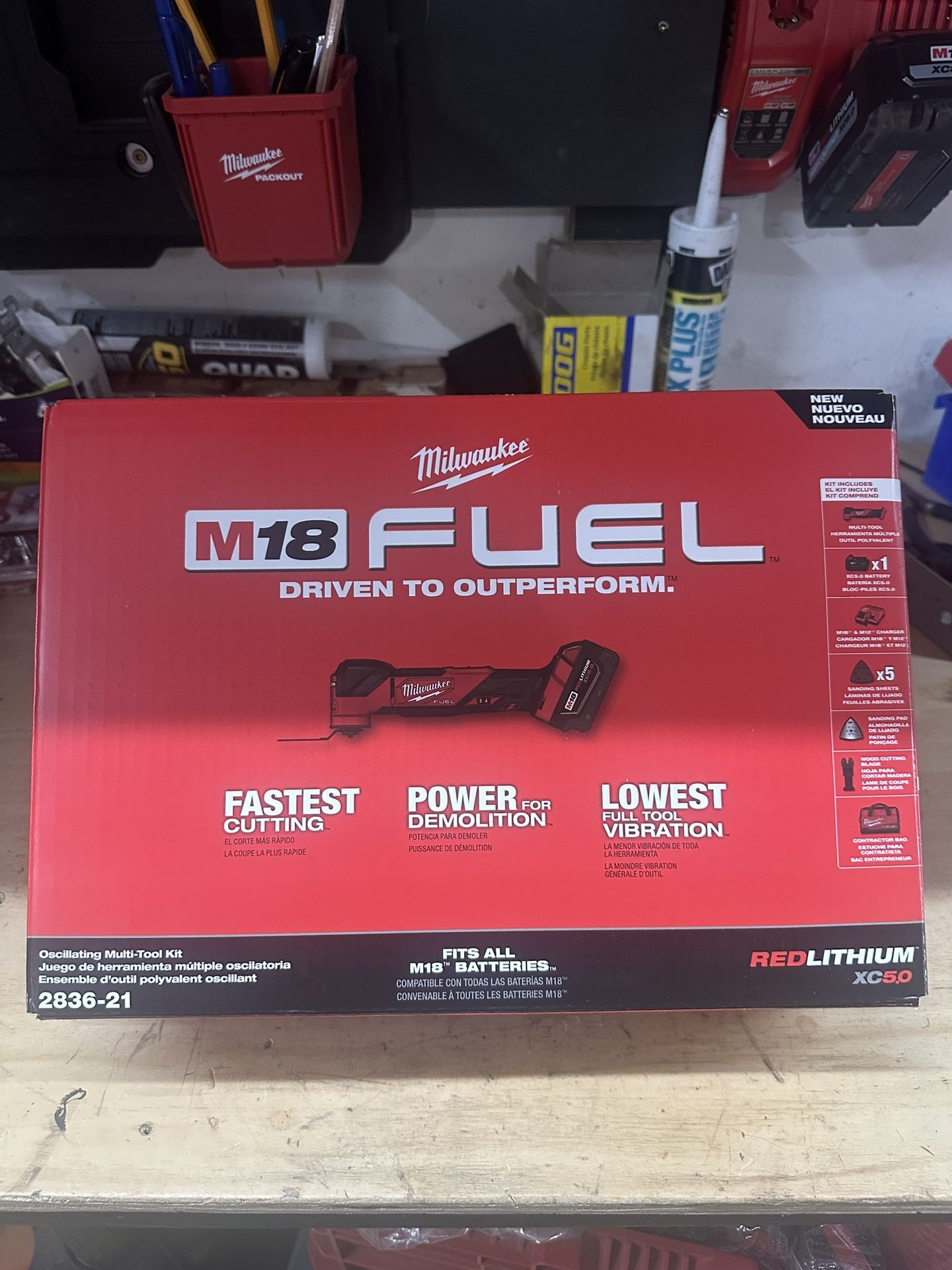 Milwaukee M18 Multitool Kit
