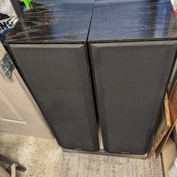 Klipsch Tower Speakers  w/ Yamaha Receiver