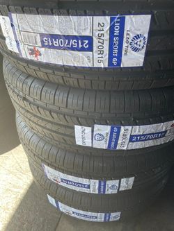 215/70/15 Brand New Set of Tires