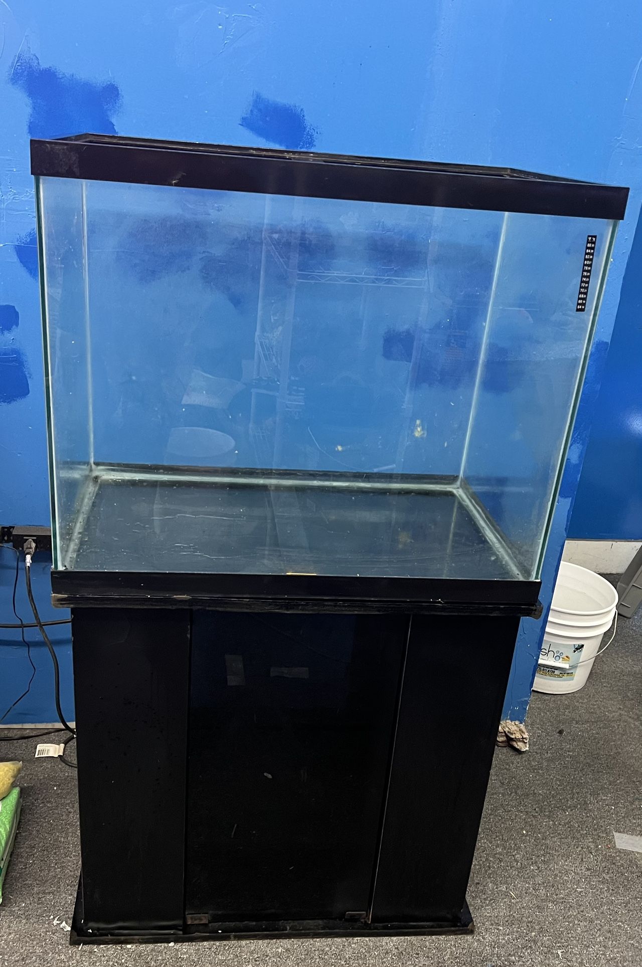 56 Gallon Fish Turtle Reptile Tank And Stand Combo $150