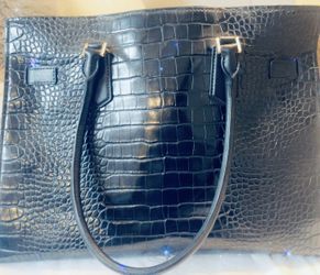Large MK bag- Black With Gold Tone