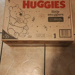 Huggies Diapers - Size 1 (198 Count)