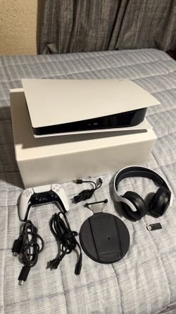 Playstation 5 Digital Edition , Sony Pulse 3D Wireless Gaming Headset Bundle