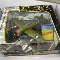 P-47 Die-cast 1:48 Model Plane Motormax