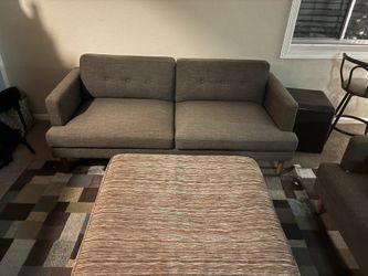 2 Couches And Ottoman 