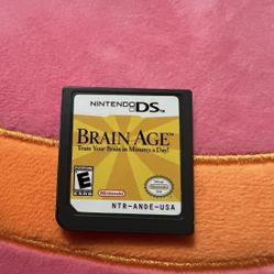Brain Age: Train Your Brain in Minutes a Day Nintendo DS