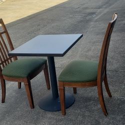 Tabke And Two Chairs 