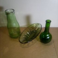 Green Glassware 