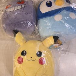Pokemon Squishmallow New Piplup Pikachu, Gengar