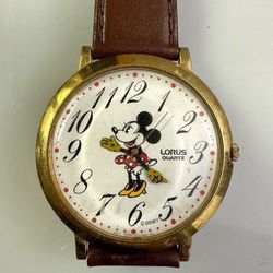 Vintage Lorus Quartz Minnie Mouse Disney Wrist Watch