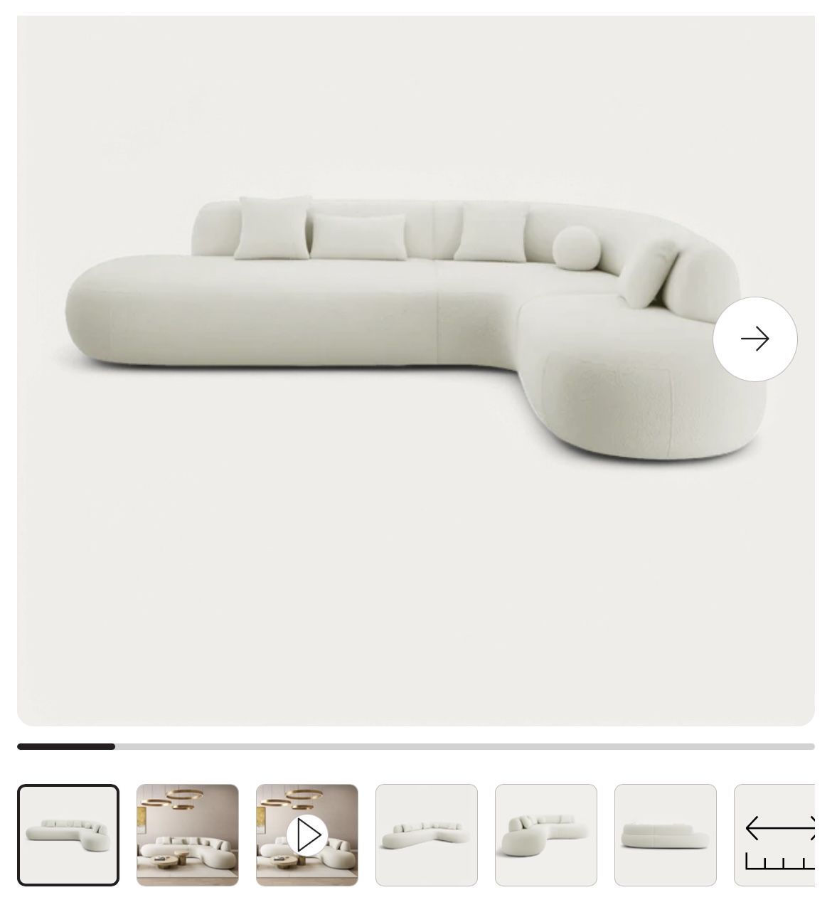 Brand New White Sofa! 