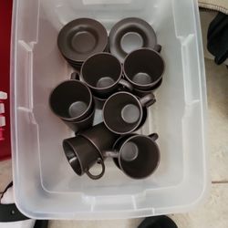 Tea Cup with saucers