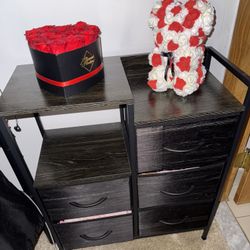 Not Sold Separately , Dresser & End Table With Draws !