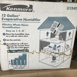 Kenmore 12 Gallon Evaporative Humidifier