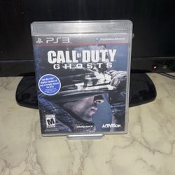 Call Of Duty Ghost For PS3