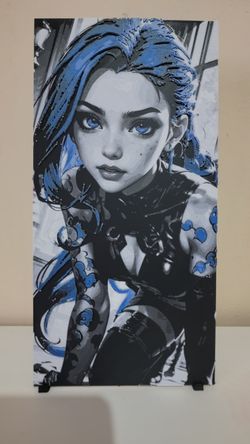 New 10" inch 3D Jinx from League of Legends Wall Art 