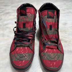 VANS House of Terror x Sk8- High The Nightmare on Elm Street - SIZE 10