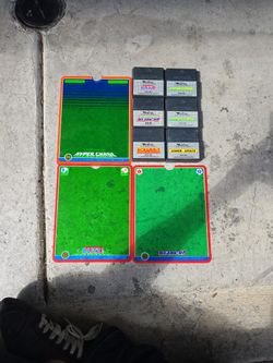 Vintage Vectrex Games And Overlays