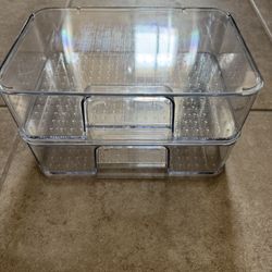 Target Organization Clear Drawers