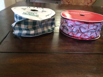 Christmas ribbon