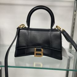 Balenciaga Handbag Hourglass Top Handle XS  Shoulder Bag
