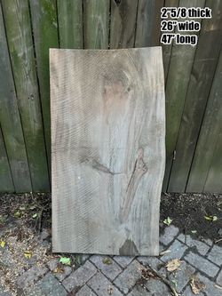 Walnut Slabs Live Edge Dry