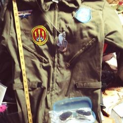 Brand New Spook Tacular Creations Flight Pilot Costume Size Small With Accessories