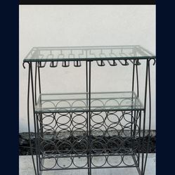 wine rack table 