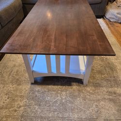 Refinished Mission Coffee Table