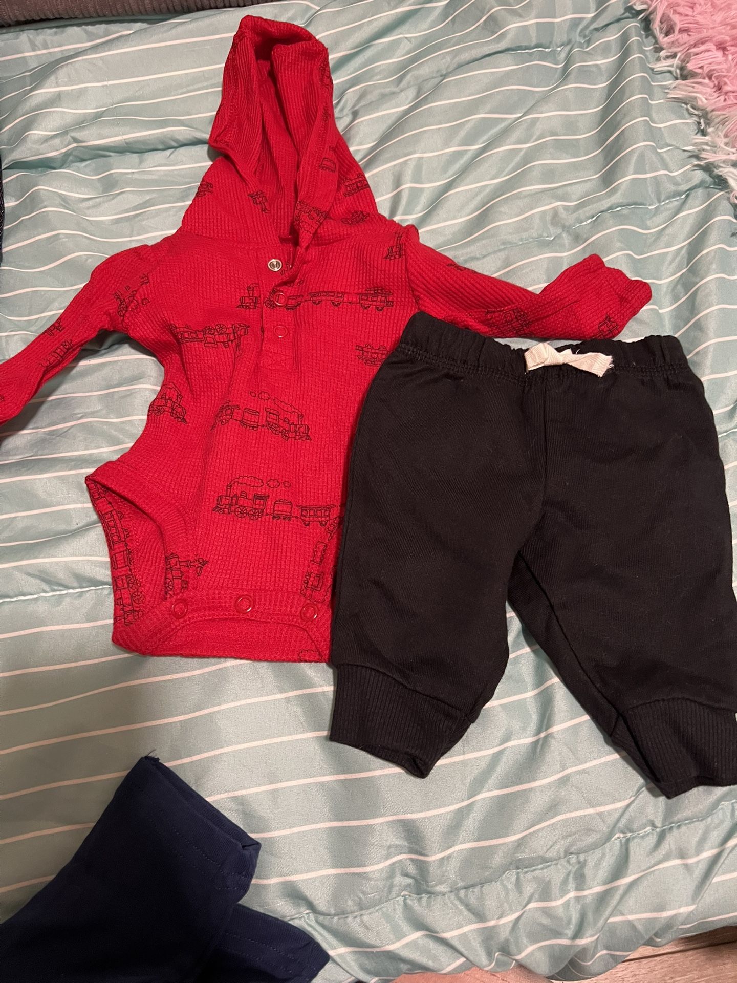 Newborn Train Outfit