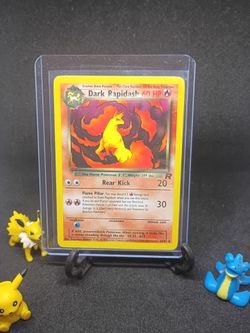 Pokemon 1999 dark rapidash team rocket lp