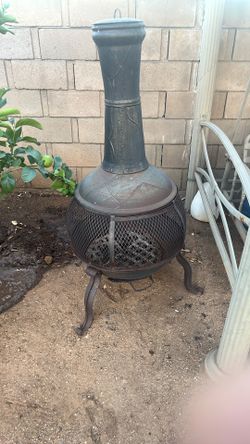 Fire Pit Chimney.