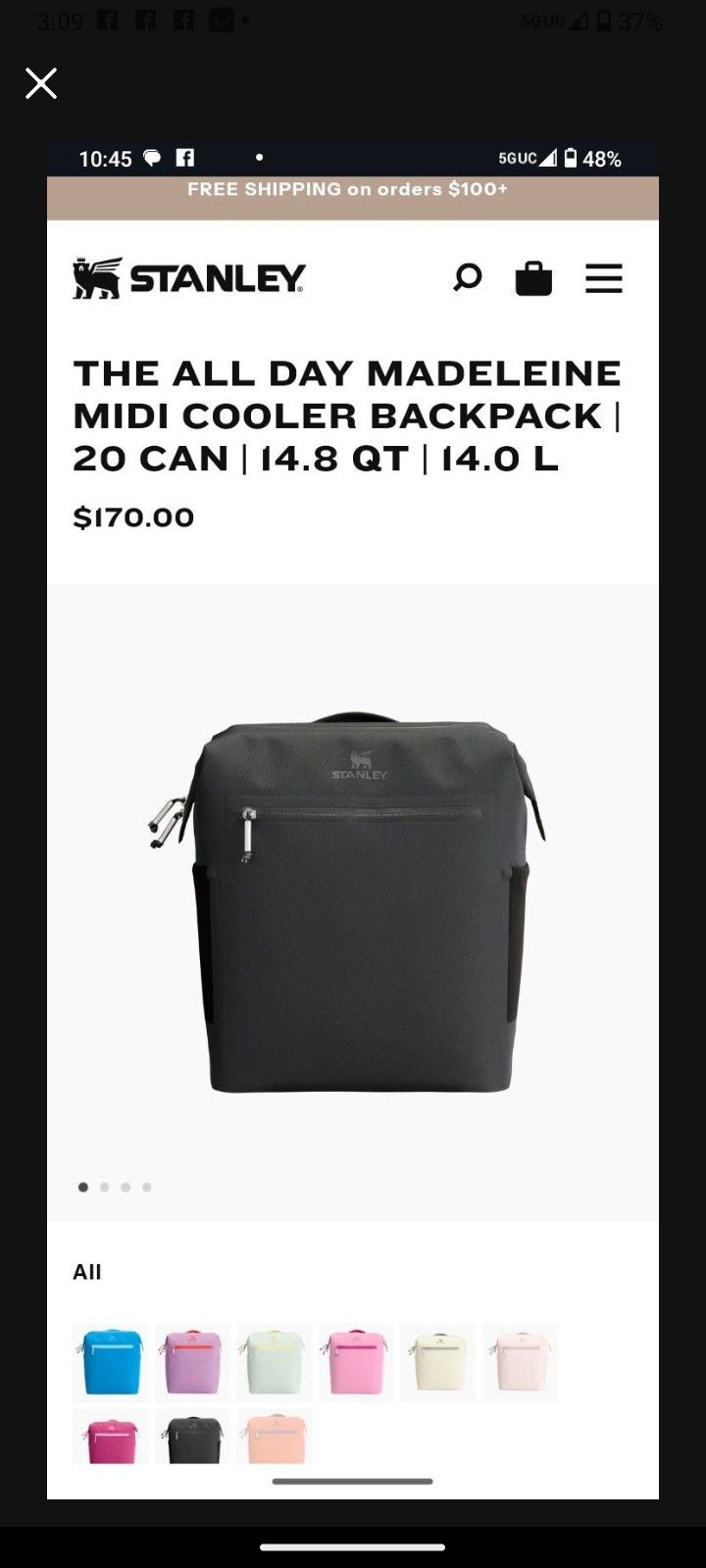 Stanley Cooler Backpack
