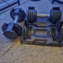 Adjustable Dumbells SET (25lbs)