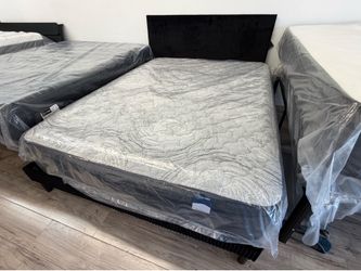 New ✨ 12” Full Eurotop Mattress – Medium Firm Support ✨ Shop with $0 down Financing ⭐️