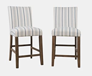 Eastern Tides Bisque Uph Dining Chair (Set of 2)