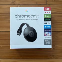 Google Chromecast (2nd Generation) HD Media Streamer - Black
