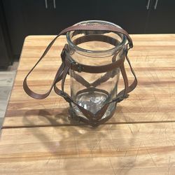 Leather Strapped Champaign Holder