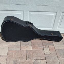 Vintage Hard Shell Acoustic Guitar Case 