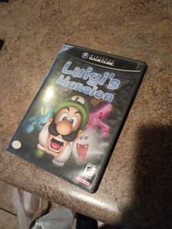 GameCube Luigi's Mansion with inserts and manual good condition $55