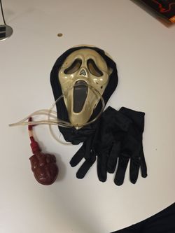 Ghost face costume