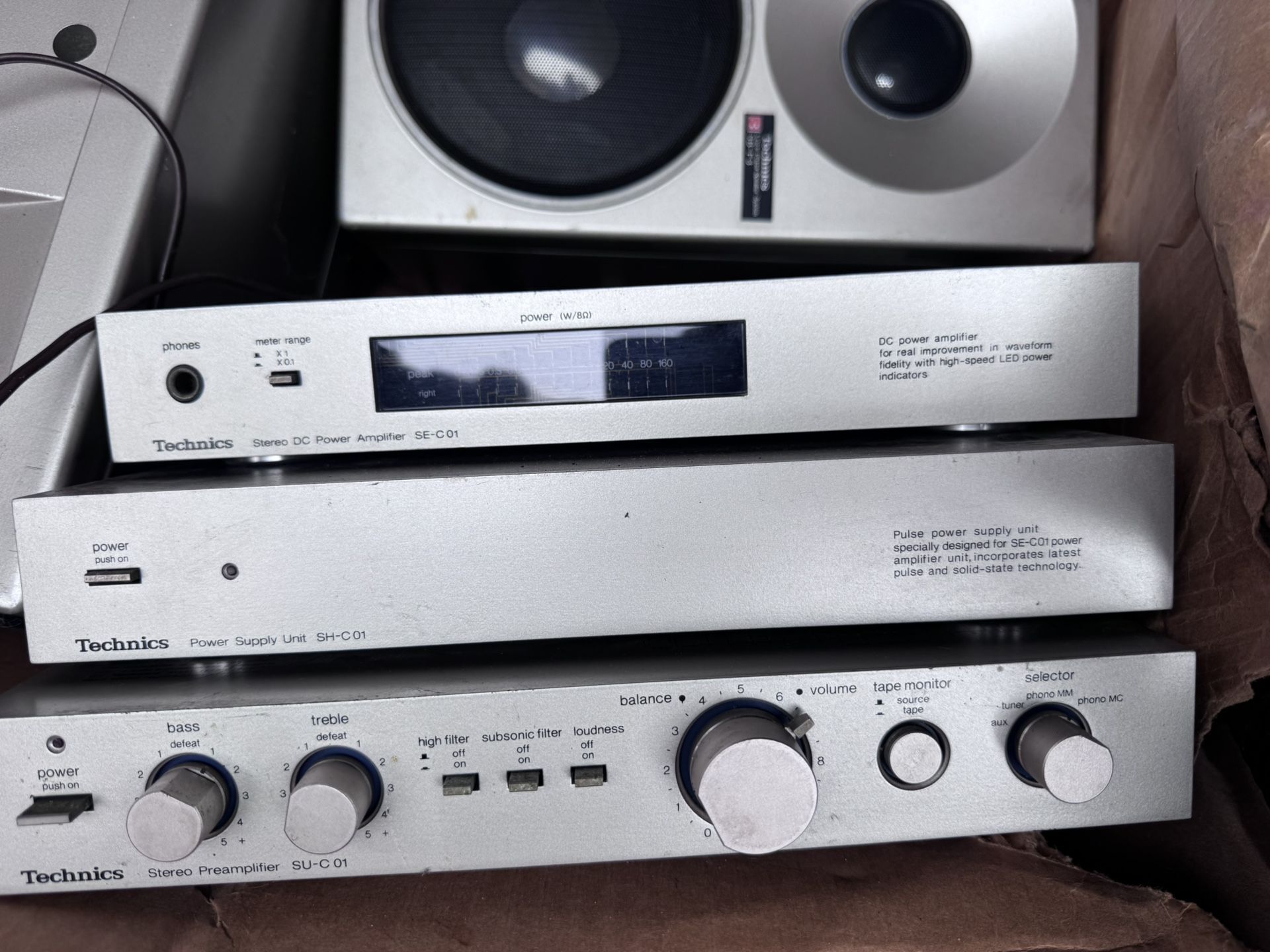 Ultra Rare Technics Vintage Full Component Stereo System 