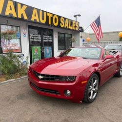 2012 Chevrolet Camaro LT Convertible 2DR