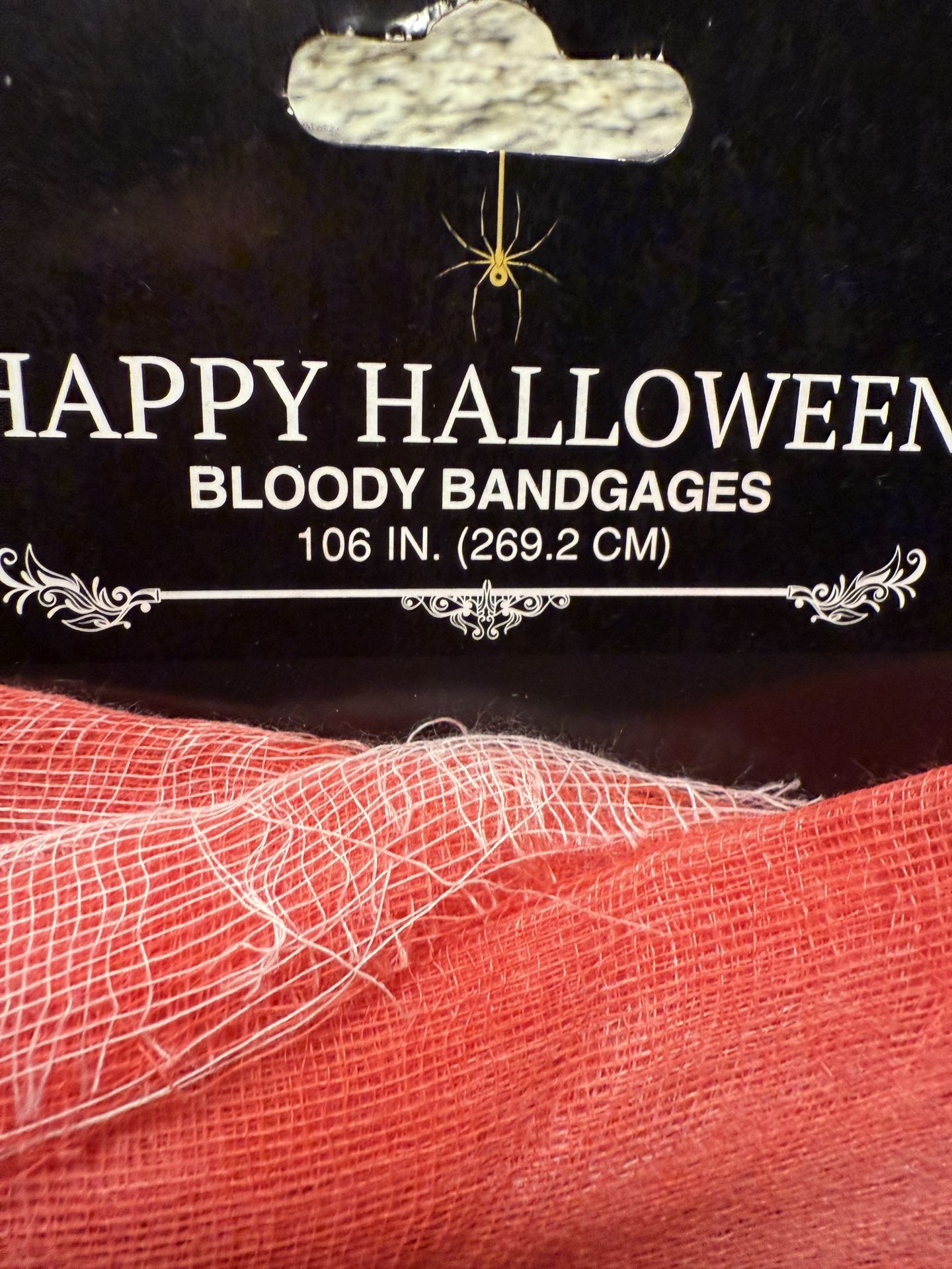 Halloween Bloody Bandages vampire Victim Accident