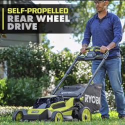 RYOBI 40V HP Brushless 20 in. Cordless Electric Battery Walk Behind Self-Propelled Lawn Mower with 6.0 Ah Battery and Charger Retail Price $429 Your P