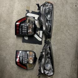 2019 4 Runner Stock Headlights and Taillights. 