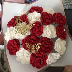 Crochet Bouquet Hand Made