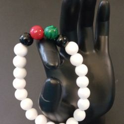 White African Bead Bracelet